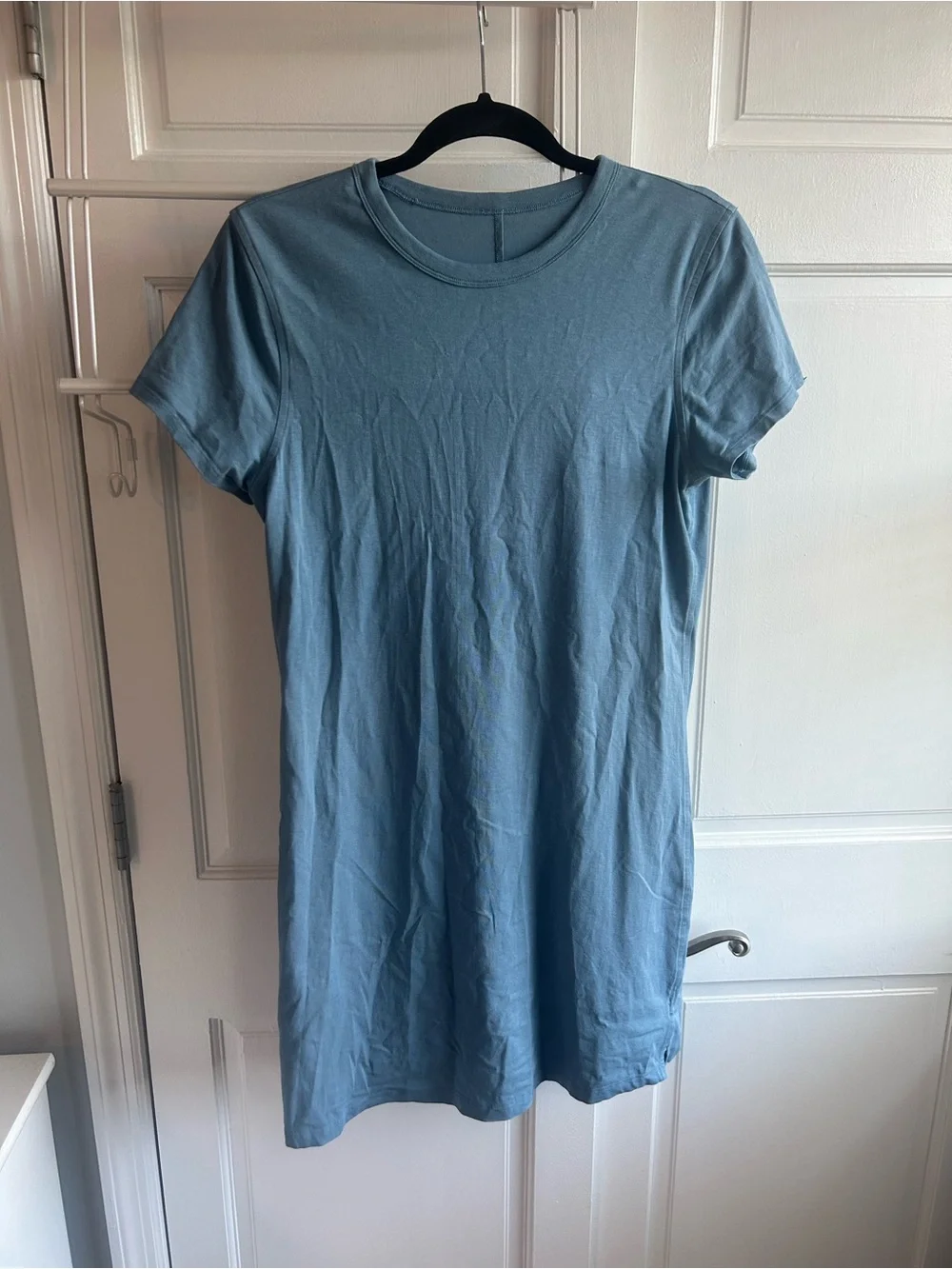lululemon athletica Short-Sleeve T-Shirt Dress in Utility Blue